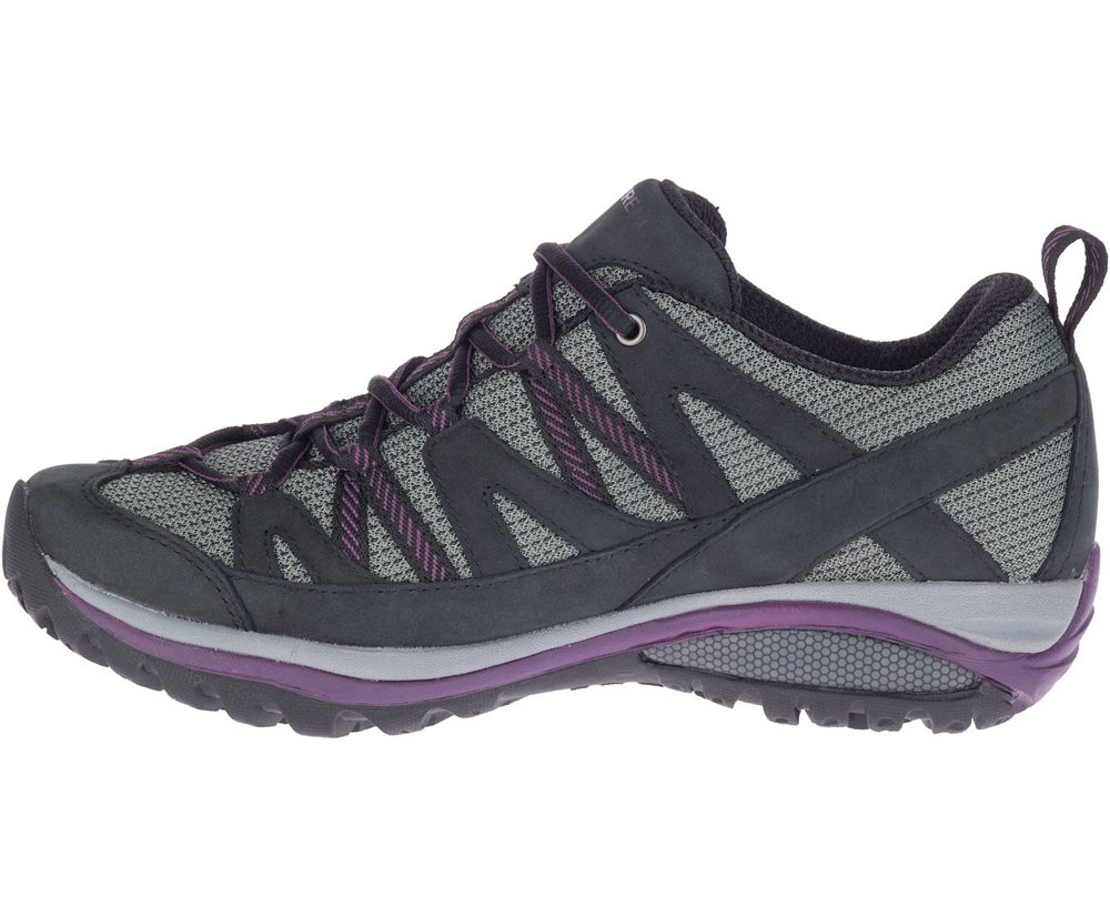 Buty Trekkingowe Merrell Damskie Czarne - Siren Sport 3 - 603219-EVD